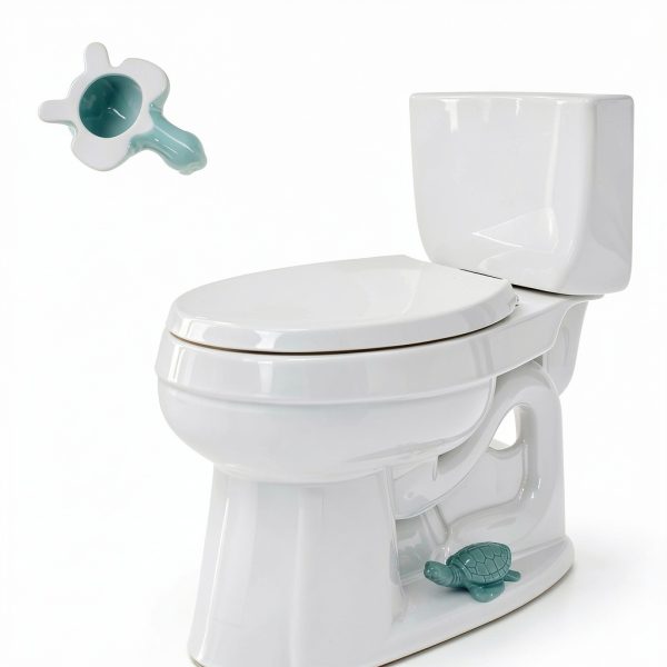 Ceramic Toilet Bolt Cover Wanmu Turtle Design-3