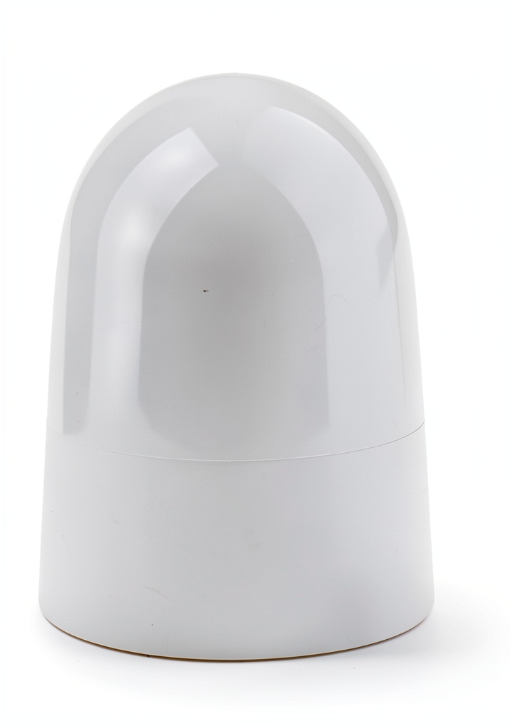Installing toilet bolt caps on a bathroom toilet