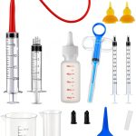 REDDOUDOU Pet Nursing Kit Feeding Syringes Puppy Kitten-0