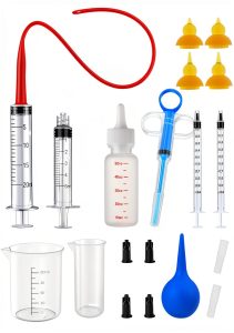 REDDOUDOU Pet Nursing Kit Feeding Syringes Puppy Kitten-0