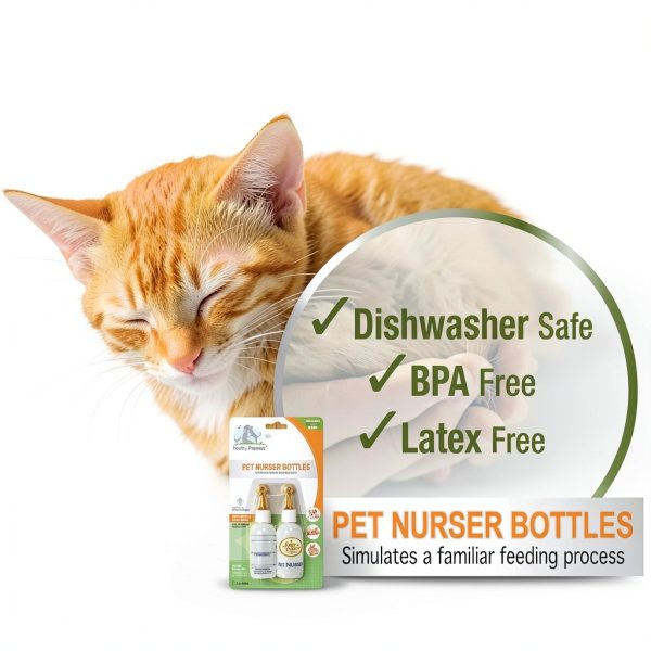 Central Garden Pet Nursing Bottle BPA Free 2 Ounce White-7