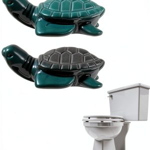 Ceramic Toilet Bolt Cover Wanmu Turtle Design-0
