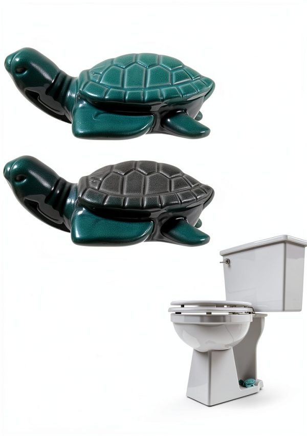 Ceramic Toilet Bolt Cover Wanmu Turtle Design-0