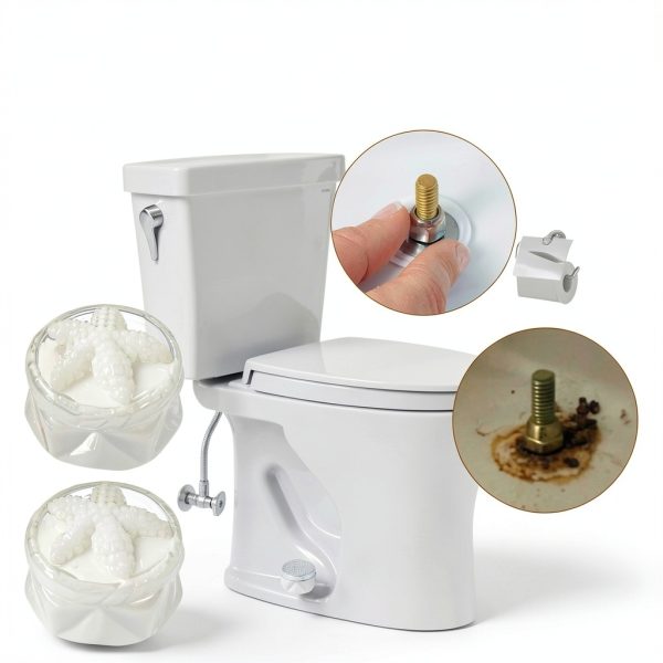 ETARTJMHNB Ceramic Toilet Bolt Covers Starfish Design Easy-3