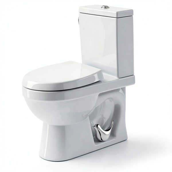 Jojofuny Toilet Bolt Covers ABS Silver Bird Design-7