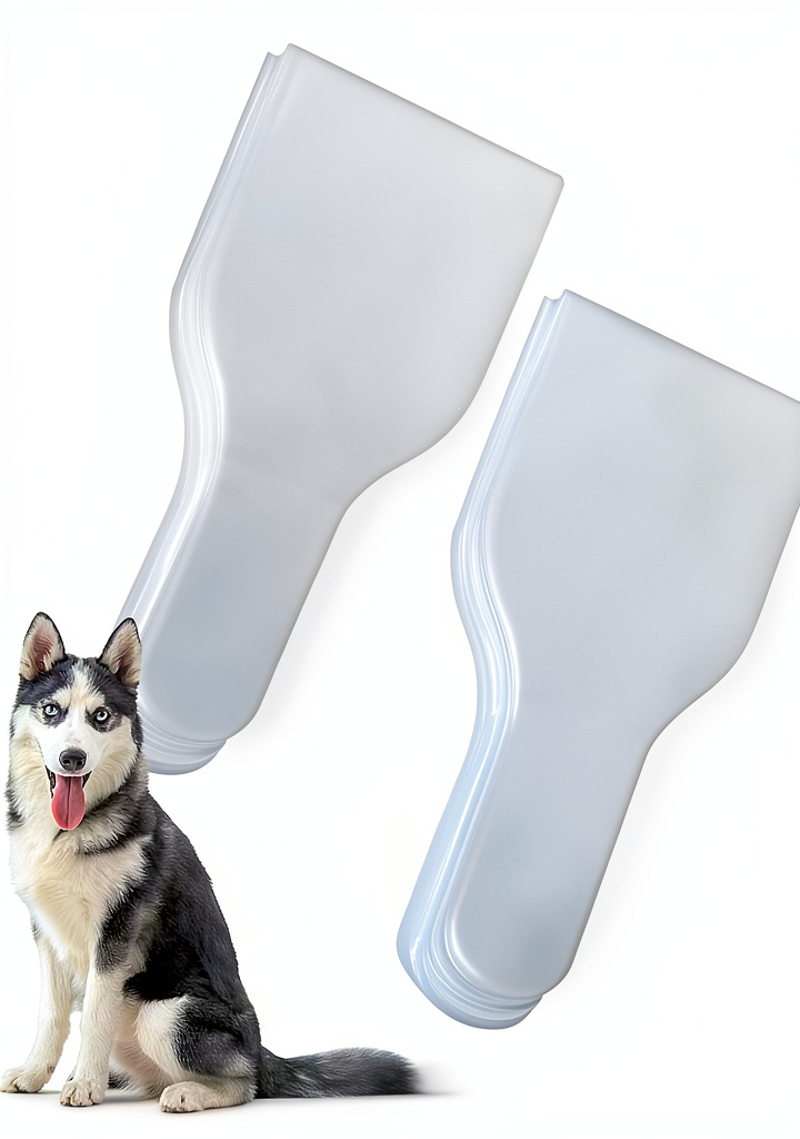 Nuanchu dog semen collection cones displayed on a clean surface
