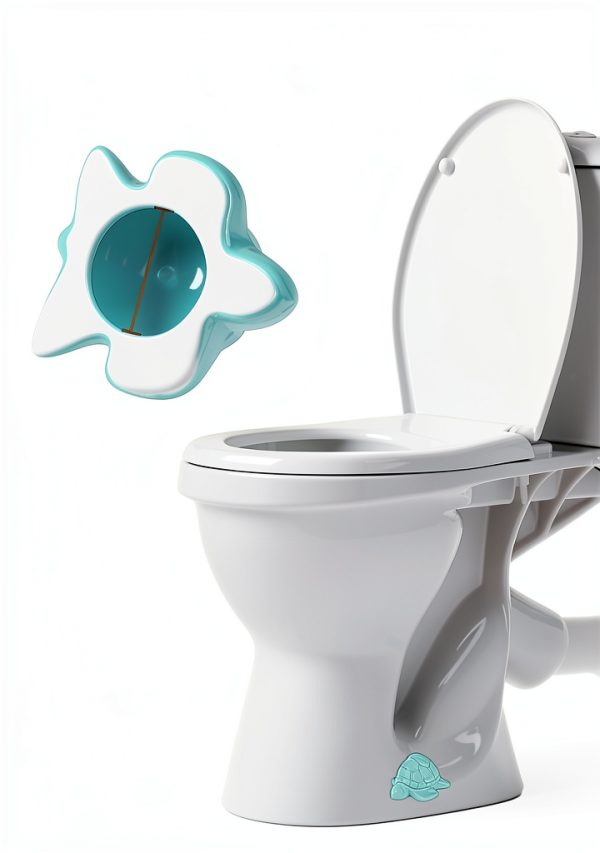 ETARTJMHNB Ceramic Toilet Bolt Covers Cyan Turtle Design-6