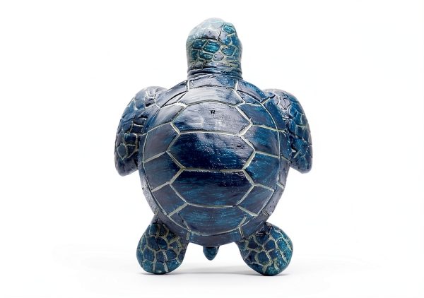 QCCTPUU Toilet Bolt Covers Ocean Blue Sea Turtle Design-0