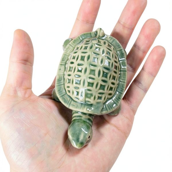 LJZP Toilet Bolt Caps Ceramic Frog Turtle Design-6