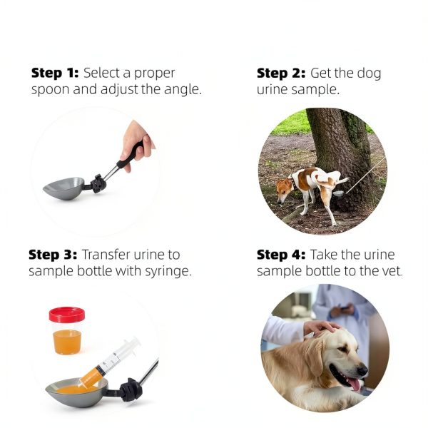 iNenya Telescopic Dog Urine Collector Adjustable Angle-6