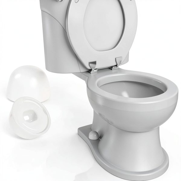 Jojofuny Toilet Bolt Covers ABS Silver Bird Design-3