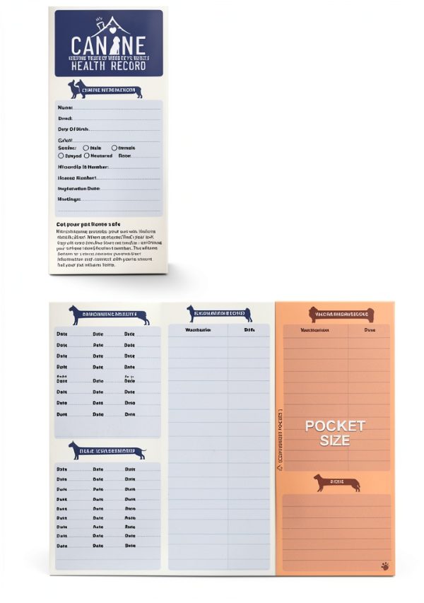 Anzon Goods Pet Health Record 24 Pack-5
