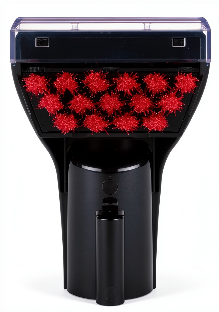 Installing Bissell 3 Tough Stain Tool for Carpet & Upholstery Cleaners 3261 on a wooden desk