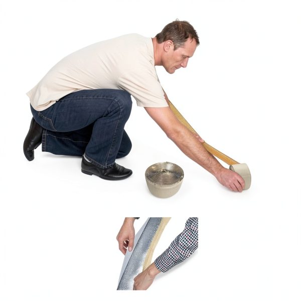 Carpet Seaming Iron Zimpty 10in 800W with Heat Bond Tape & Roller-3