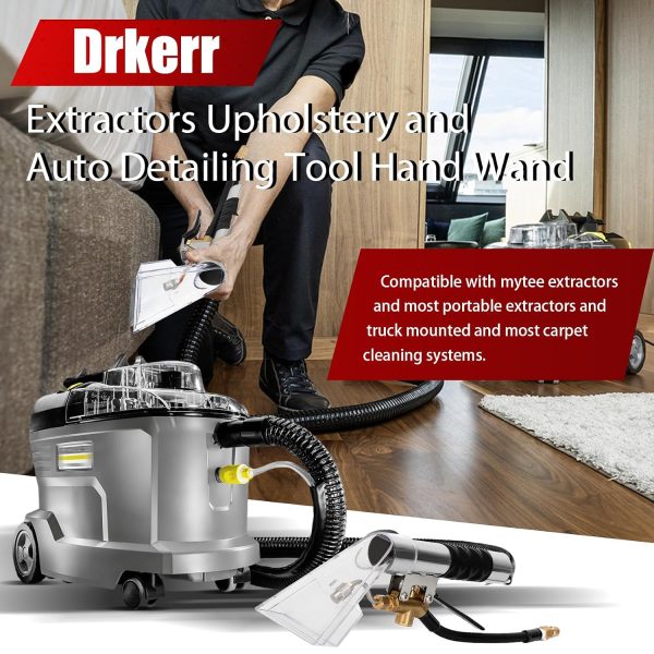 Extractor Upholstery Hand Wand Drkerr 4 inch Head for Mytee ShopVac-1