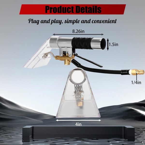 Extractor Upholstery Hand Wand Drkerr 4 inch Head for Mytee ShopVac-4