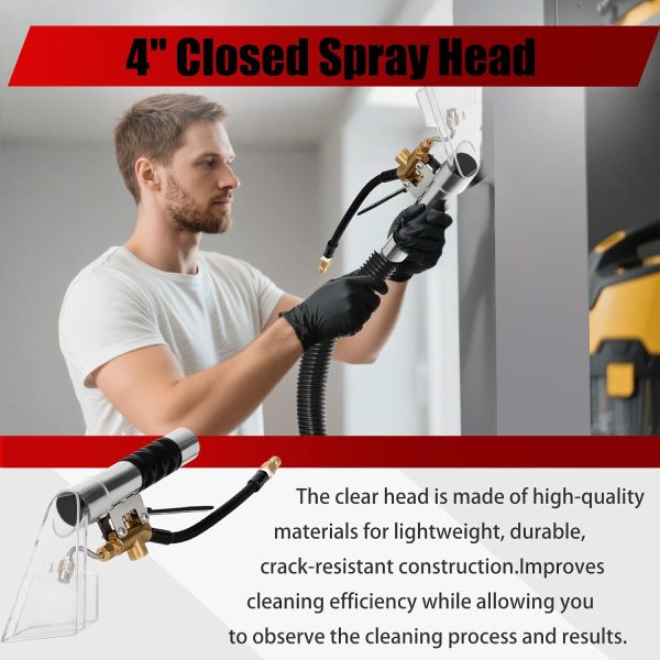 Extractor Upholstery Hand Wand Drkerr 4 inch Head for Mytee ShopVac-2