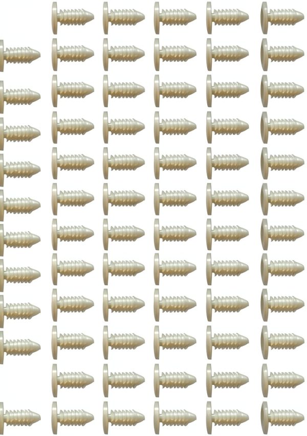 100 Pieces Push Rivets for Car Bumpers Doors, KIIFENG Pressure-4
