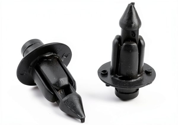 50pcs Motorcycle Fairing Rivets, 6mm Plastic Push Fit Clips for Honda For Suzuki Panel Trim Fasteners,Black,Quality Replacement Parts Motorcycle Accessories-8