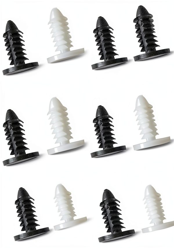 100 Pieces Push Rivets for Car Bumpers Doors, KIIFENG Pressure-5