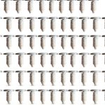 100 Pieces Push Rivets for Car Bumpers Doors, KIIFENG Pressure-0