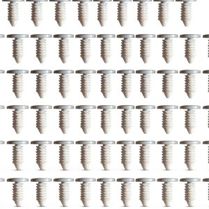 100 Pieces Push Rivets for Car Bumpers Doors, KIIFENG Pressure-0