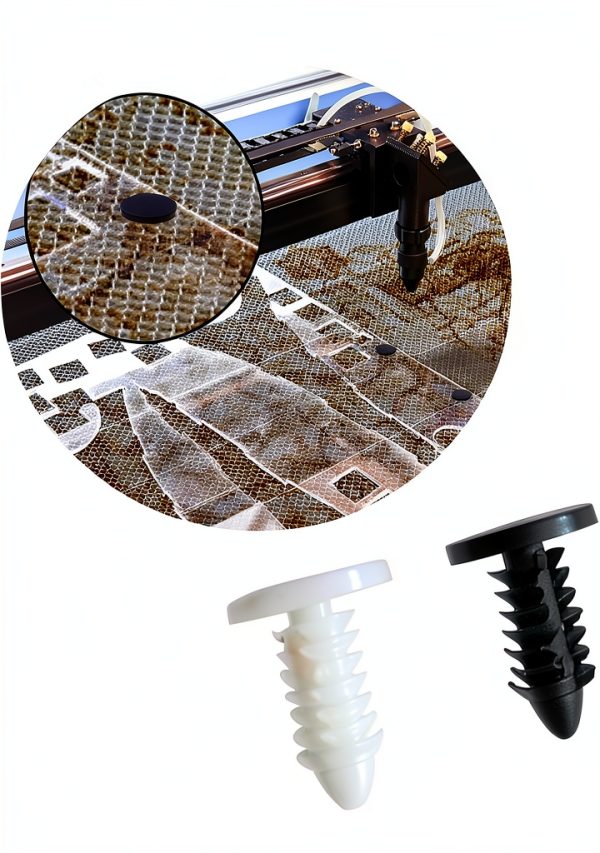 100 Pieces Push Rivets for Car Bumpers Doors, KIIFENG Pressure-1