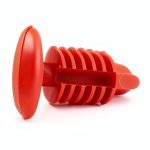 80/20 Inc., 3272RED, 10 Series, Red Push in Fastener (25 Pack)-0