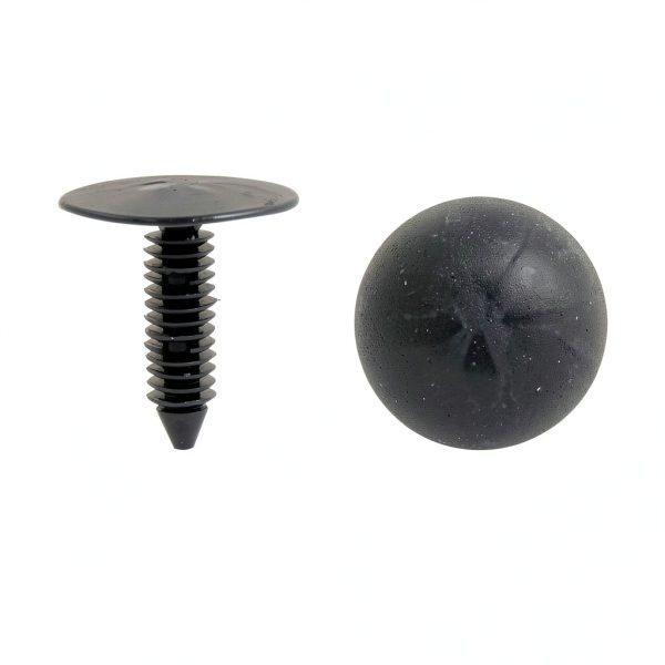 Generic Car Auto Bumper Door Trim Fender Plastic Push in Rivets Panel Fastener Gray 50 Pcs-0