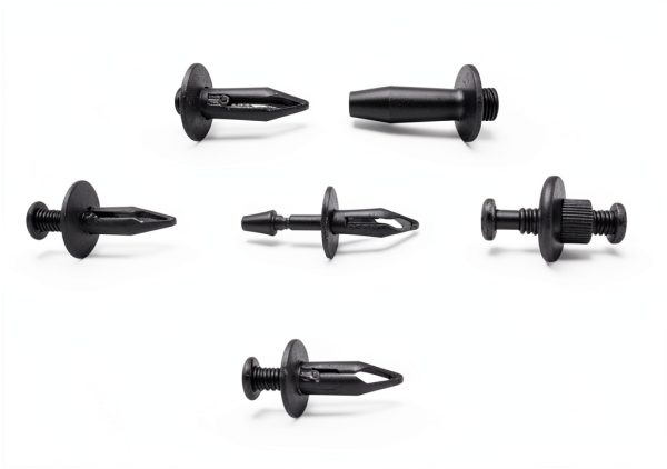 Nylon Push/Screw Rivet Assortment (Dorman 030-728) 20 SKU/220 Pc. Tech Tray-1